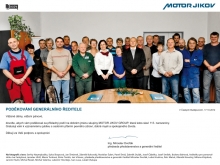 MOTOR JIKOV GROUP - employees celebrating anniversary in October 2012