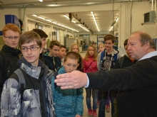 Žáci Základní školy J. Š. Baara při exkurzi v MOTOR JIKOV GROUP