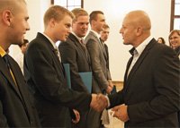 „Jsem připraven podporovat mladé lidi, kteří se chtějí věnovat strojařským oborům,“