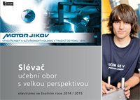 MOTOR JIKOV podporuje učební obor slévač
