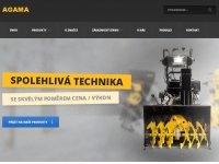 Nové webové stránky sortimentu AGAMA