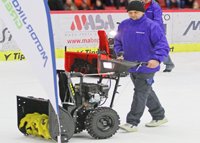 MOTOR JIKOV GREEN ist Partner des Eishockeyspiels