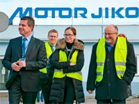 Der Bürgermeister versicherte bei seinem Besuch im Unternehmen eine verbesserte Kommunikation mit den Unternehmern.
