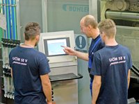 Das Unternehmen unterstützt Auszubildende und Studierende bei praktischen Einsätzen im Gießerei.