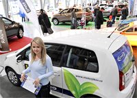 Der Sportwagen beim Rallye Český Krumlov schmückte das Wochenende auf dem Mobil Salon