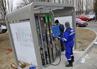 Die CNG-Station in Jindřichův Hradec tritt in das Leben ein