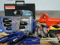 Students received new tools and materials.