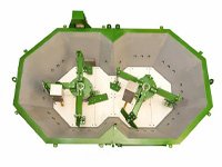Thanks to the new __sand__ refrigerator, the castings are of higher quality.