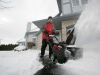 Get ready for winter. With a powerful snow blower, effortlessly clear your driveway and walkways with ease.