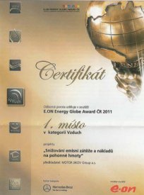 E-ON certificate