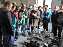 Secondary Engineering School in Tábor – visit to MOTOR JIKOV