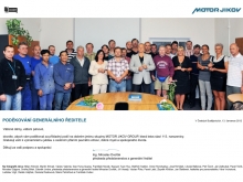 MOTOR JIKOV GROUP – employees celebrating anniversary in July 2012