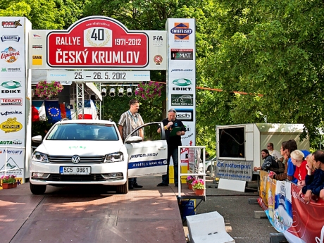 MOTOR JIKOV byl partnerem letošního ročníku Rallye Český Krumlov 2012